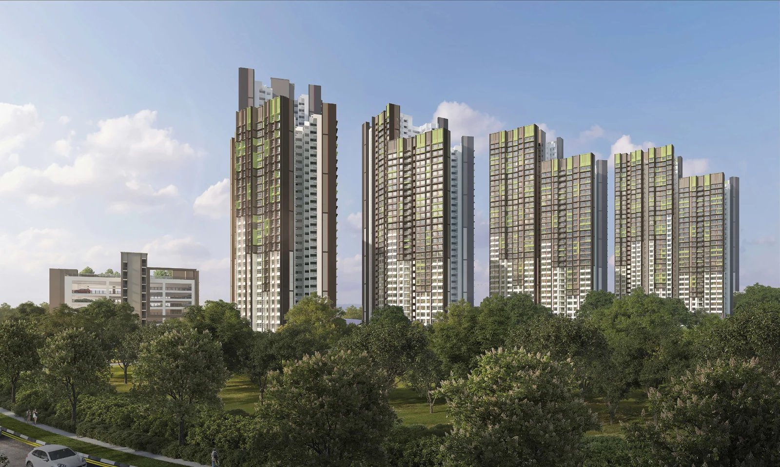 Woodlands North Verge, HDB artist’s impression
