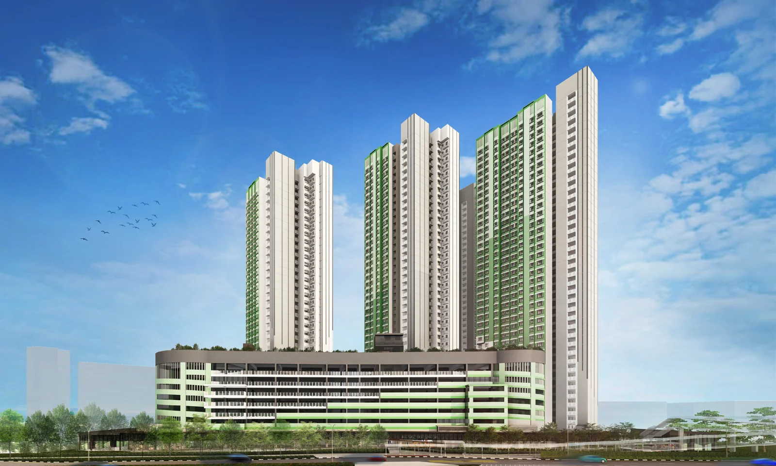 Clementi Emerald, HDB artist’s impression