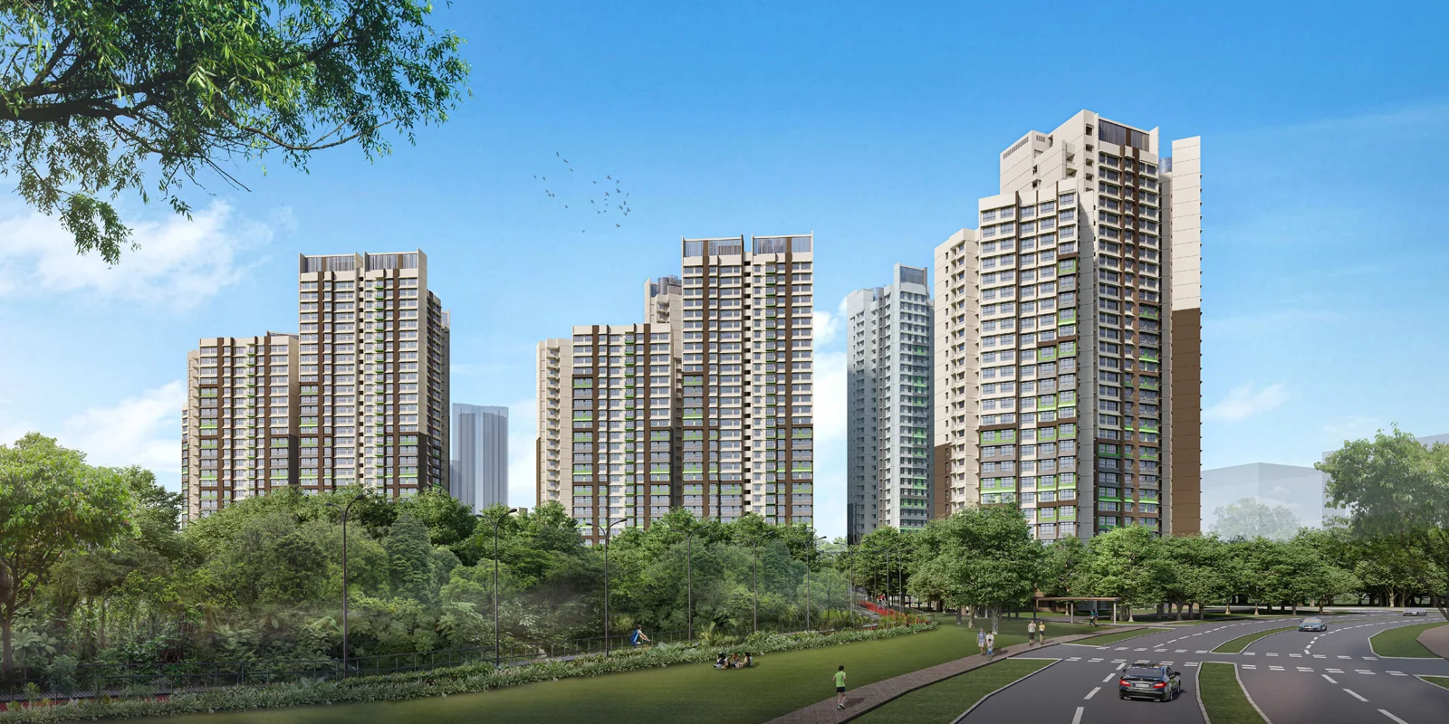 Woodlands North Grove, HDB artist’s impression