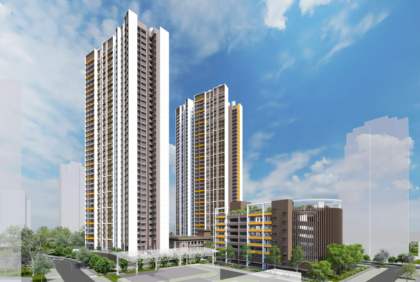 Bishan Terraces, HDB artist’s impression