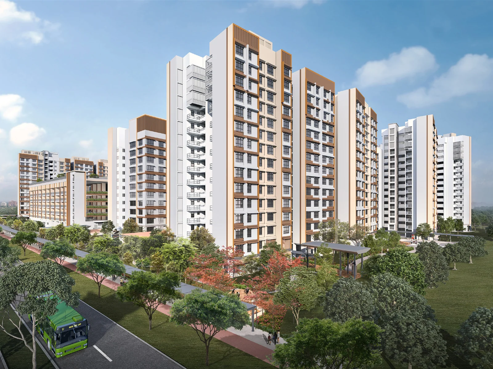 Chencharu Grove, HDB artist’s impression
