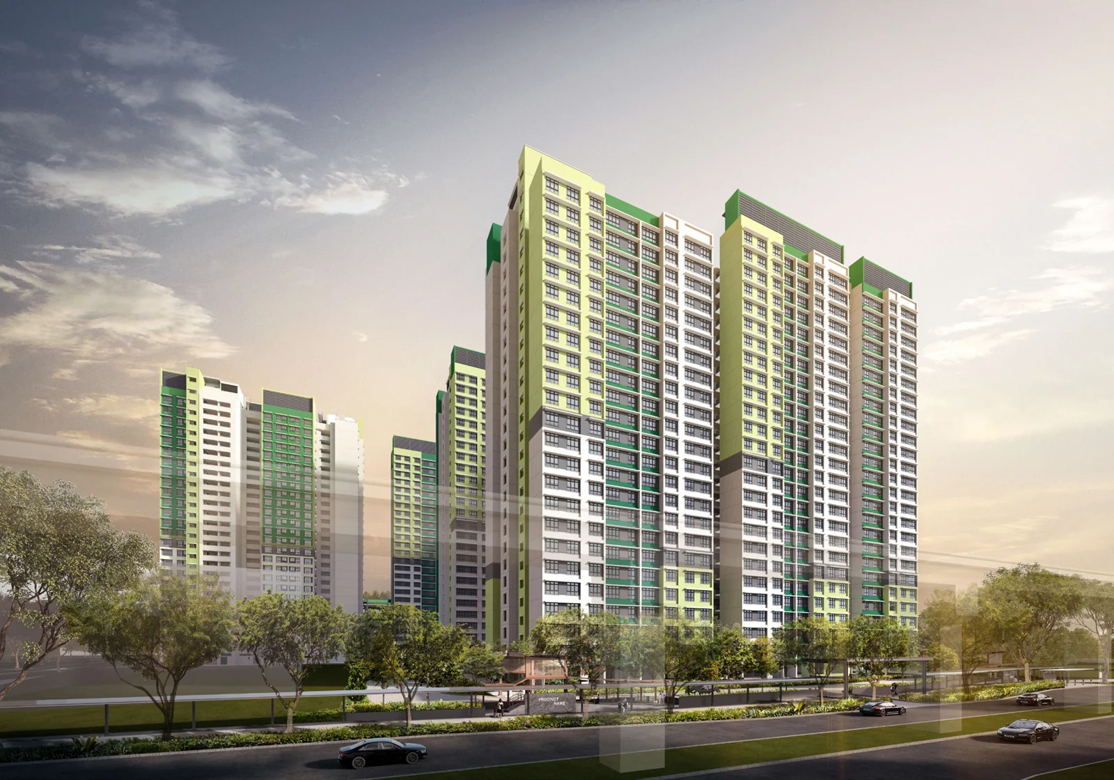 Fernvale Plains, HDB artist’s impression