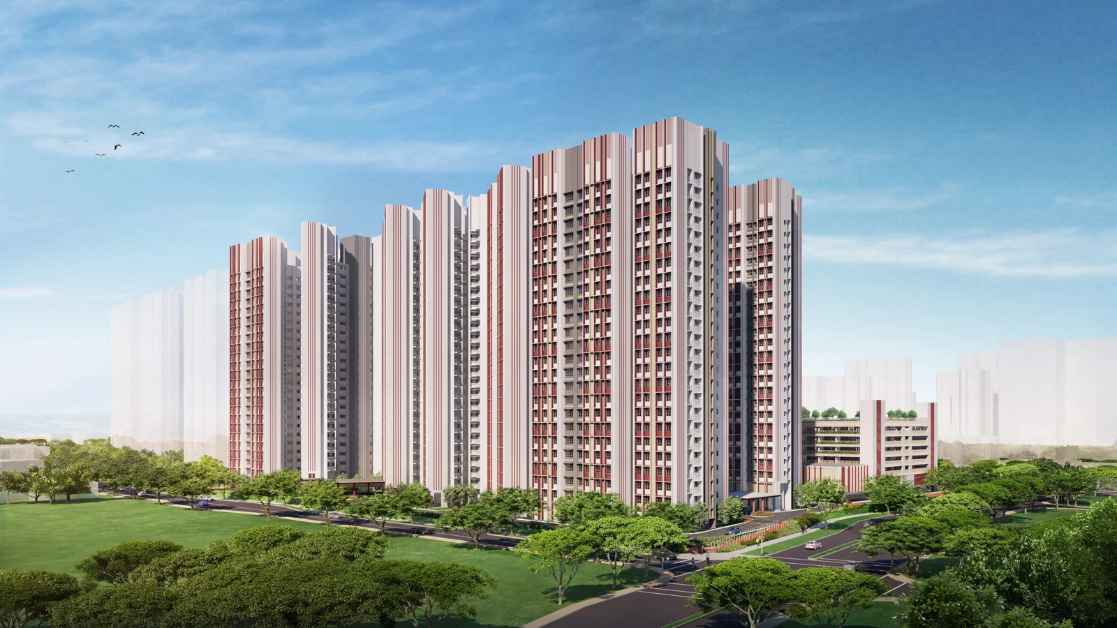 Farrer Park Fields, HDB artist’s impression