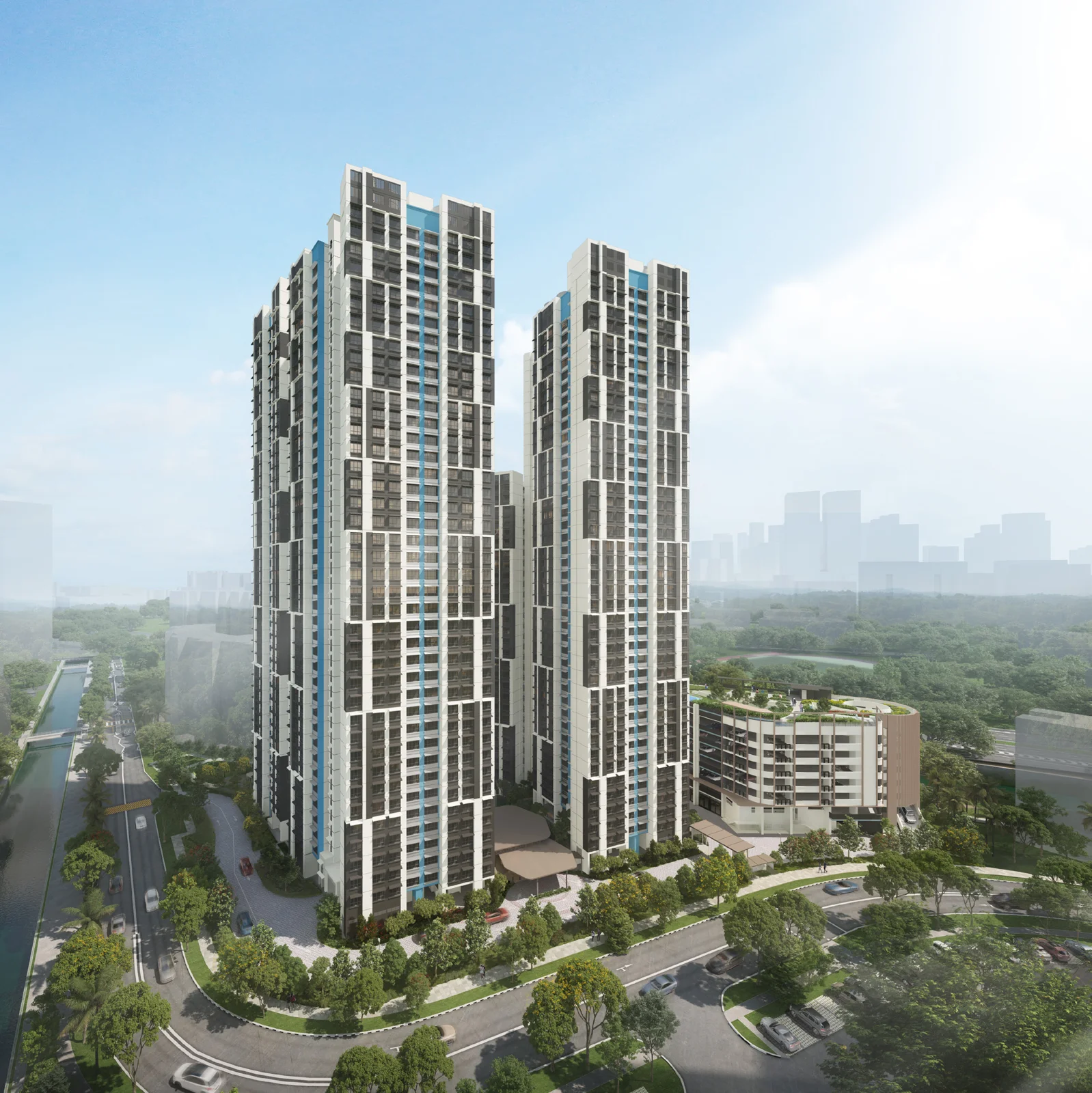Rajah Summit, HDB artist’s impression