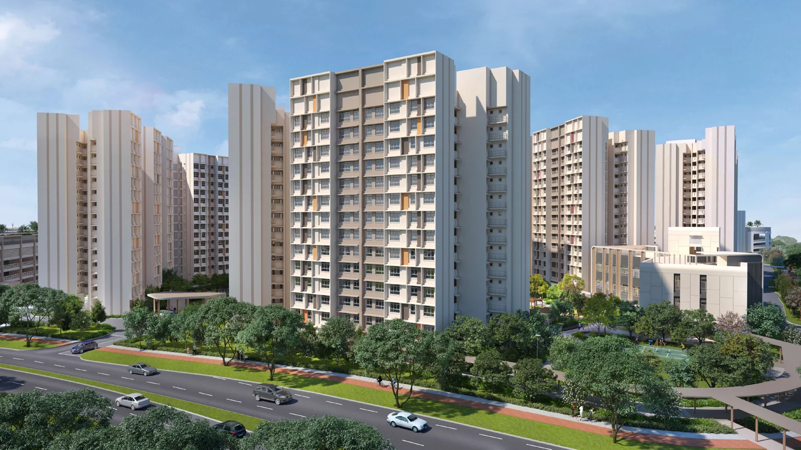 Combined development illustration: Plantation Edge I & II