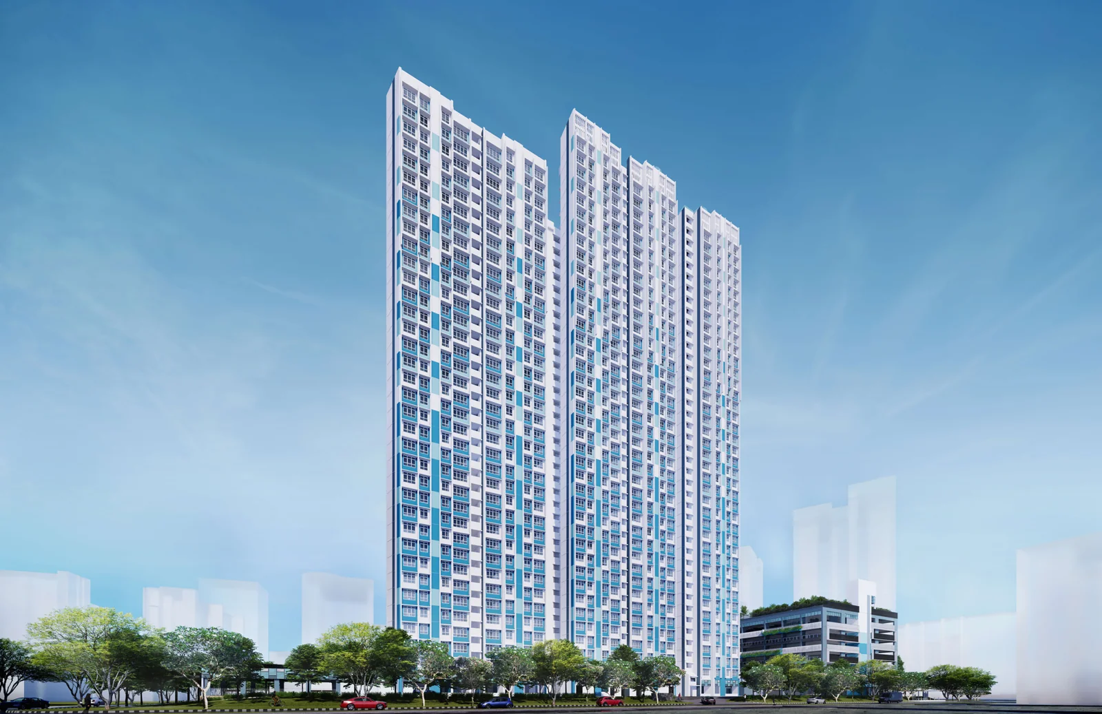 Rajah Residences, HDB artist’s impression