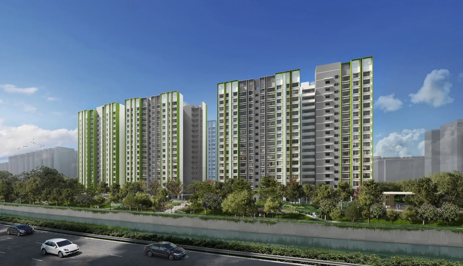 Jurong Arcadia, HDB artist’s impression