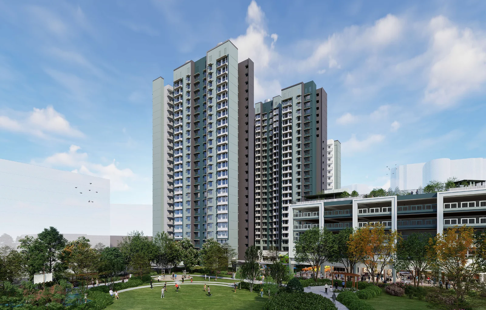 Petir Park Edge, HDB artist’s impression