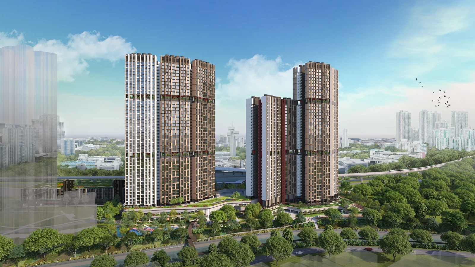 Ulu Pandan Vista, HDB artist’s impression