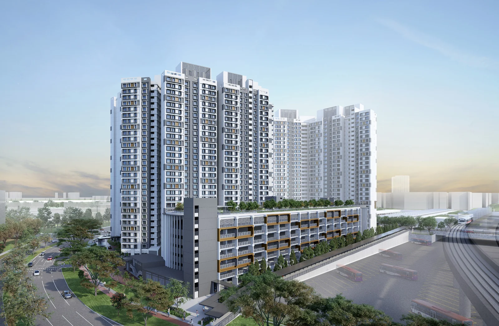 Urban Rise @ Woodlands, HDB artist’s impression