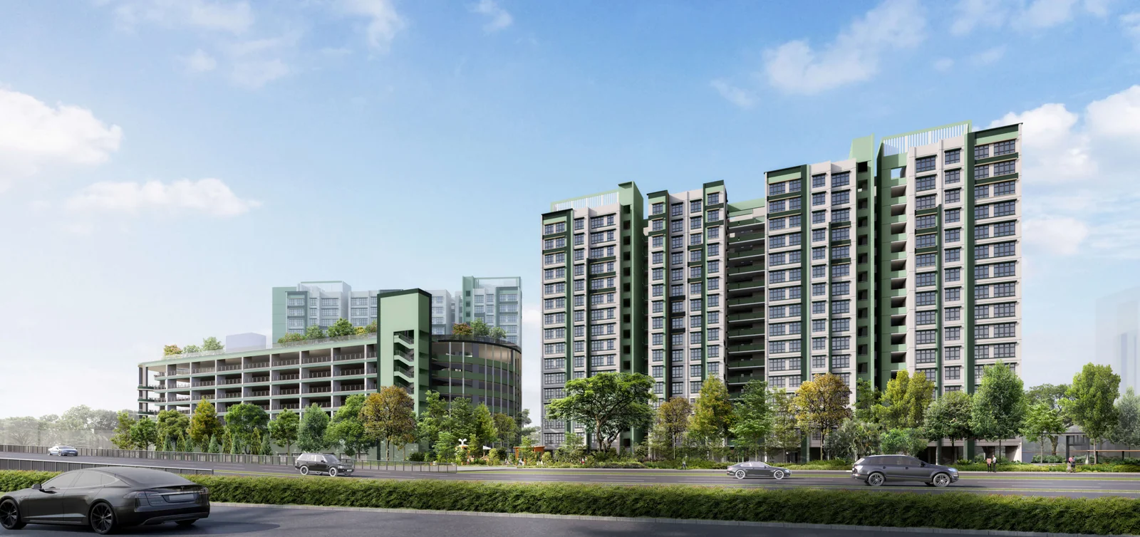 Bedok North Springs, HDB artist’s impression