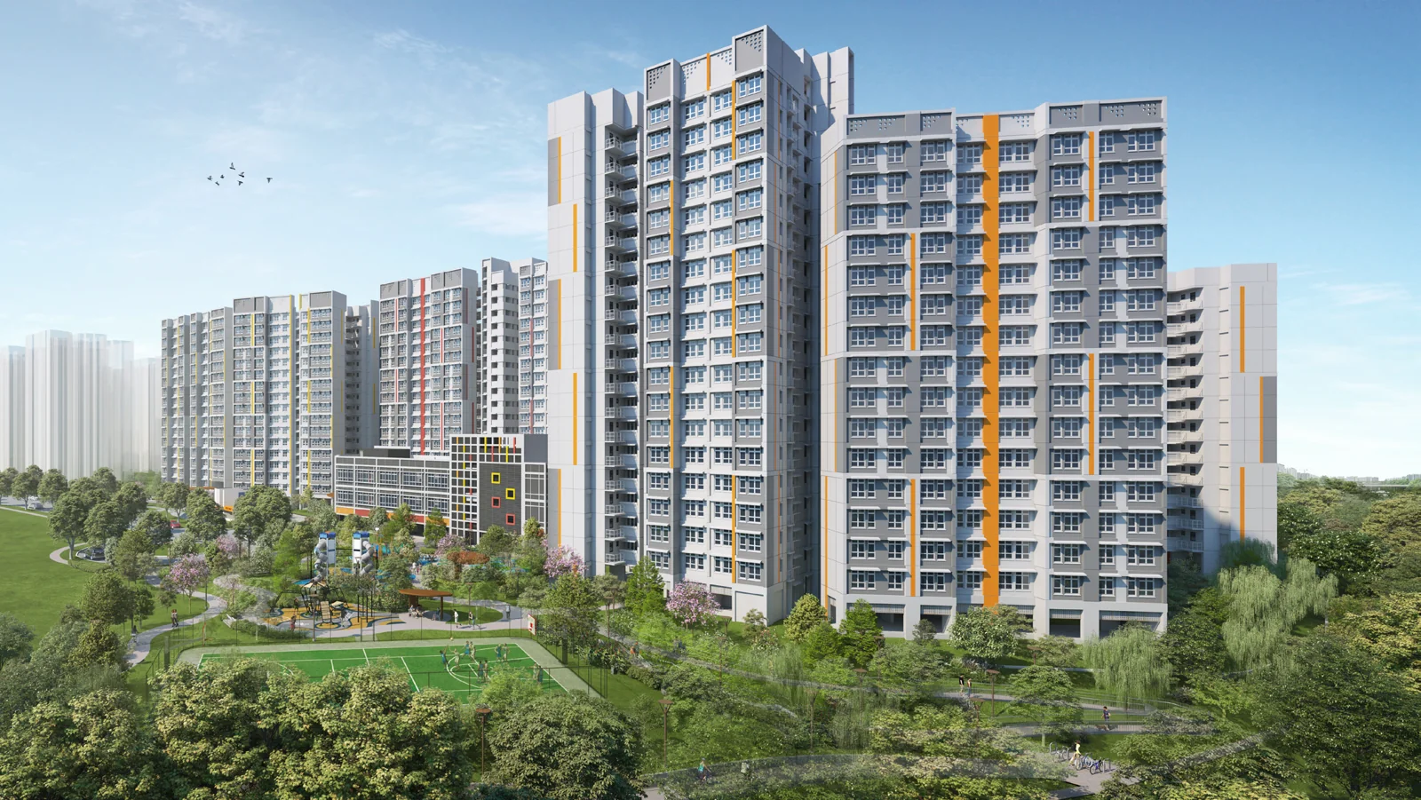Matilda Riverside, HDB artist’s impression