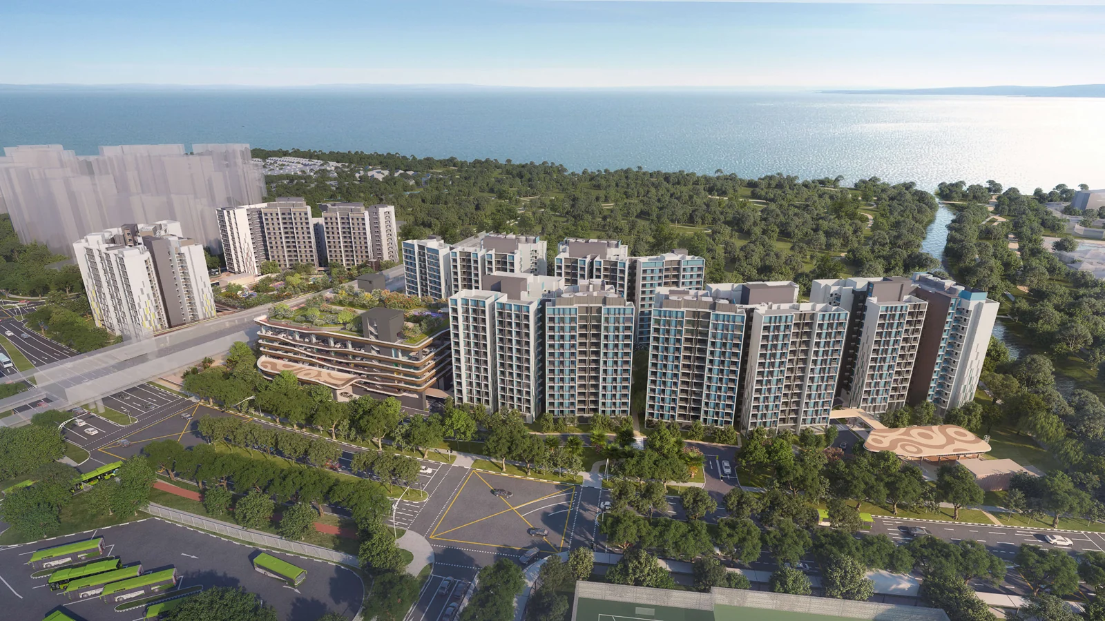 Combined development illustration: Costa Riviera I & II