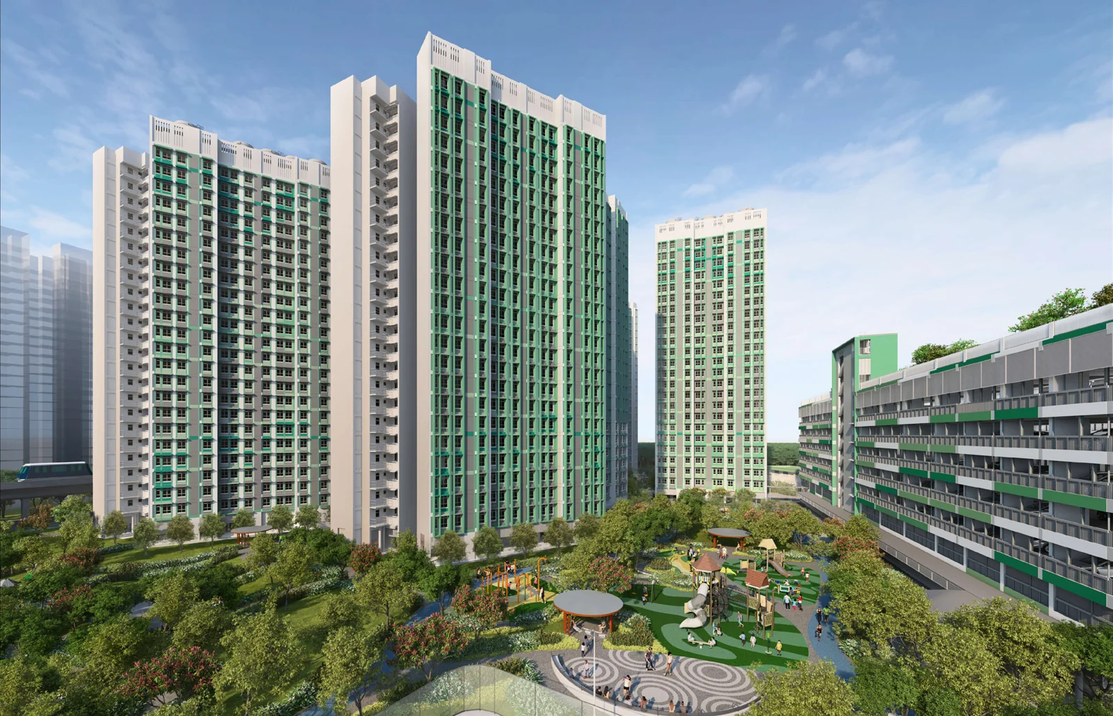 Fernvale Oasis, HDB artist’s impression