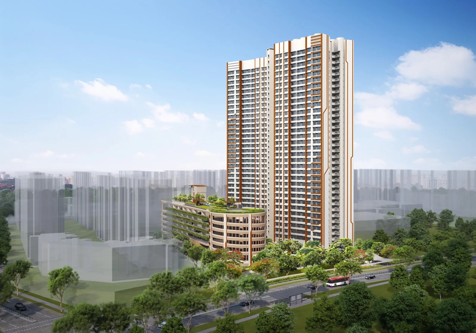 Marsiling Ridge, HDB artist’s impression