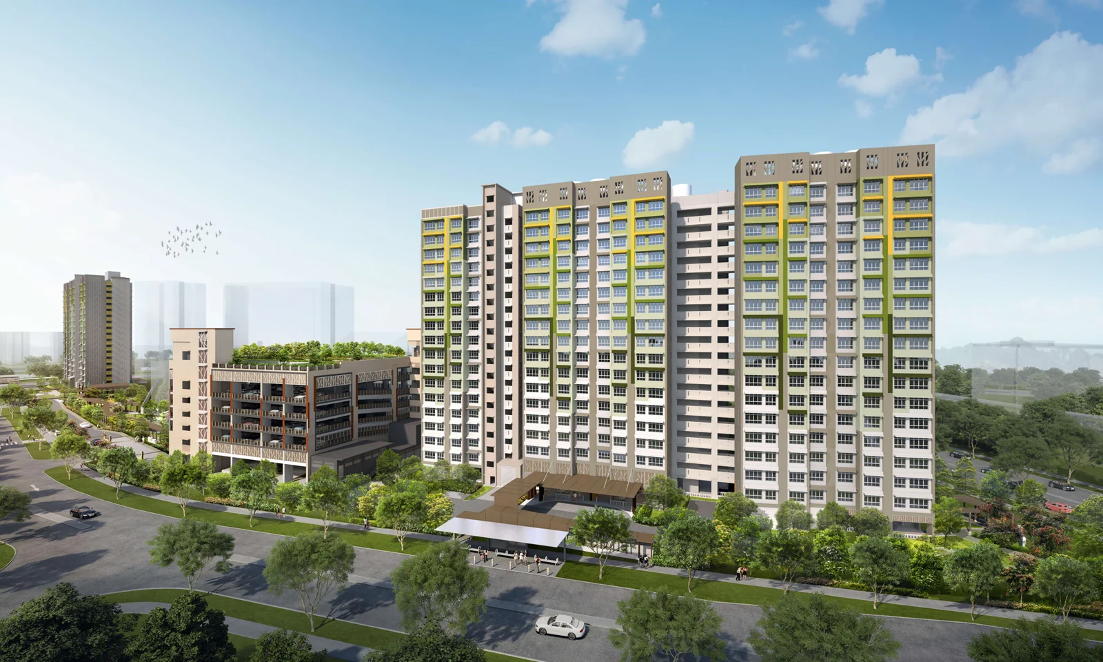 Merpati Alcove, HDB artist’s impression