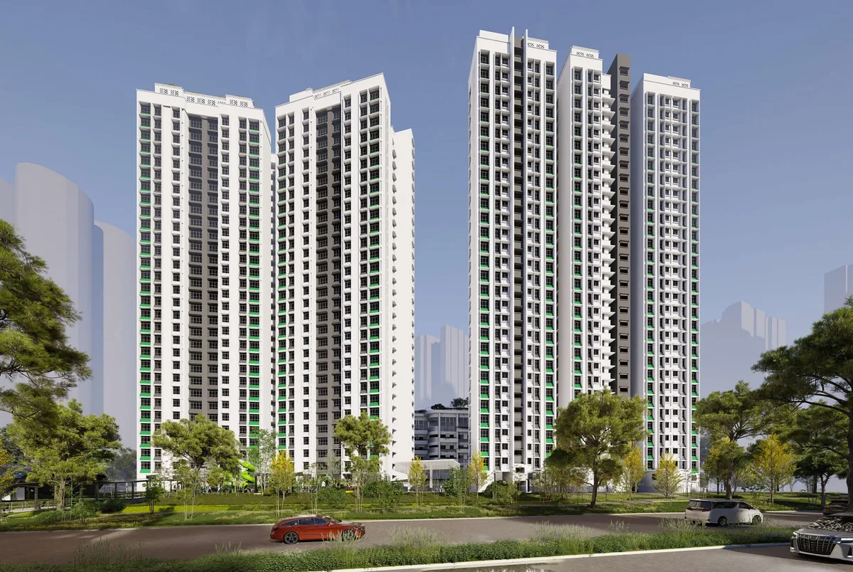 Kebun Baru Breeze, HDB artist’s impression