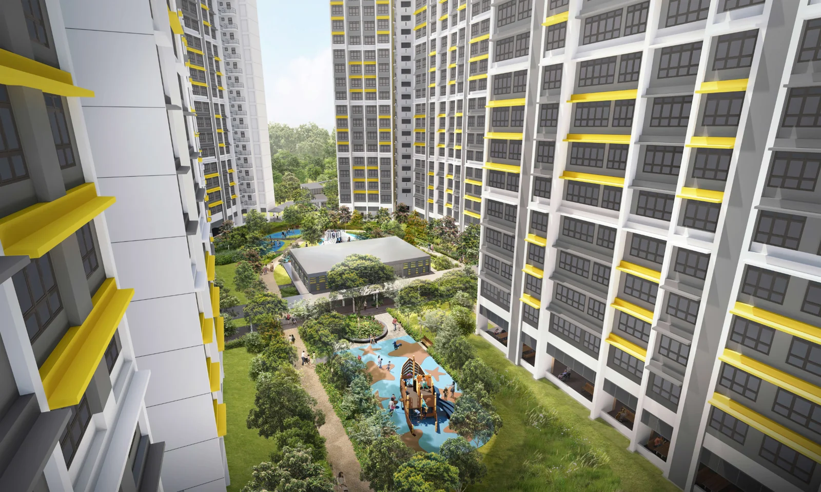 Sembawang Deck, HDB artist’s impression