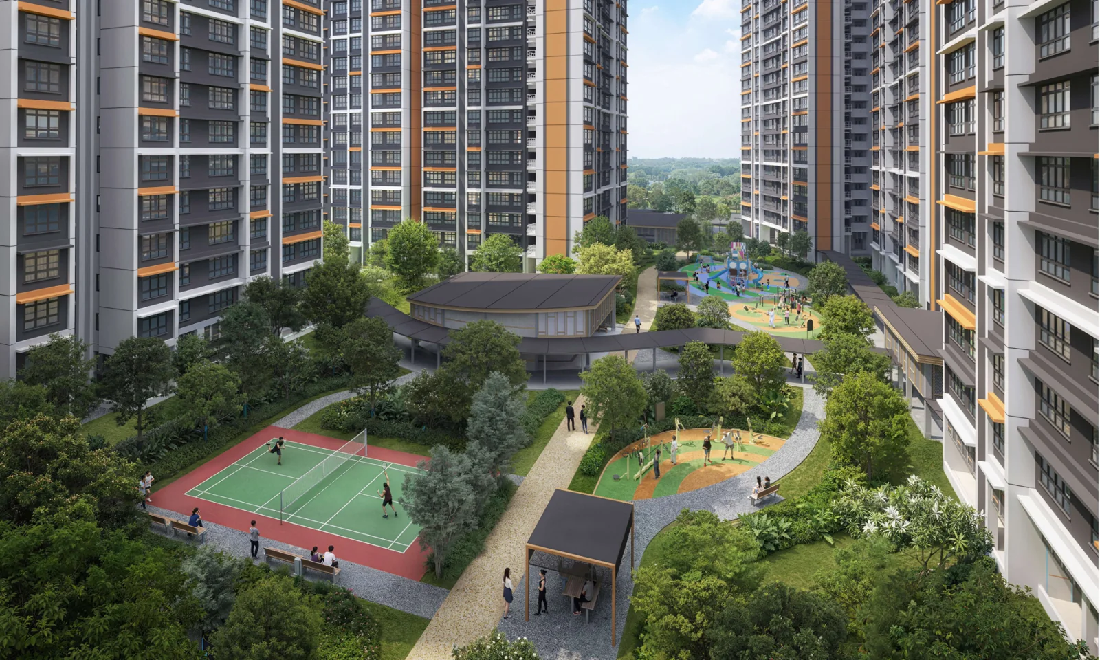 Sembawang Voyage, HDB artist’s impression